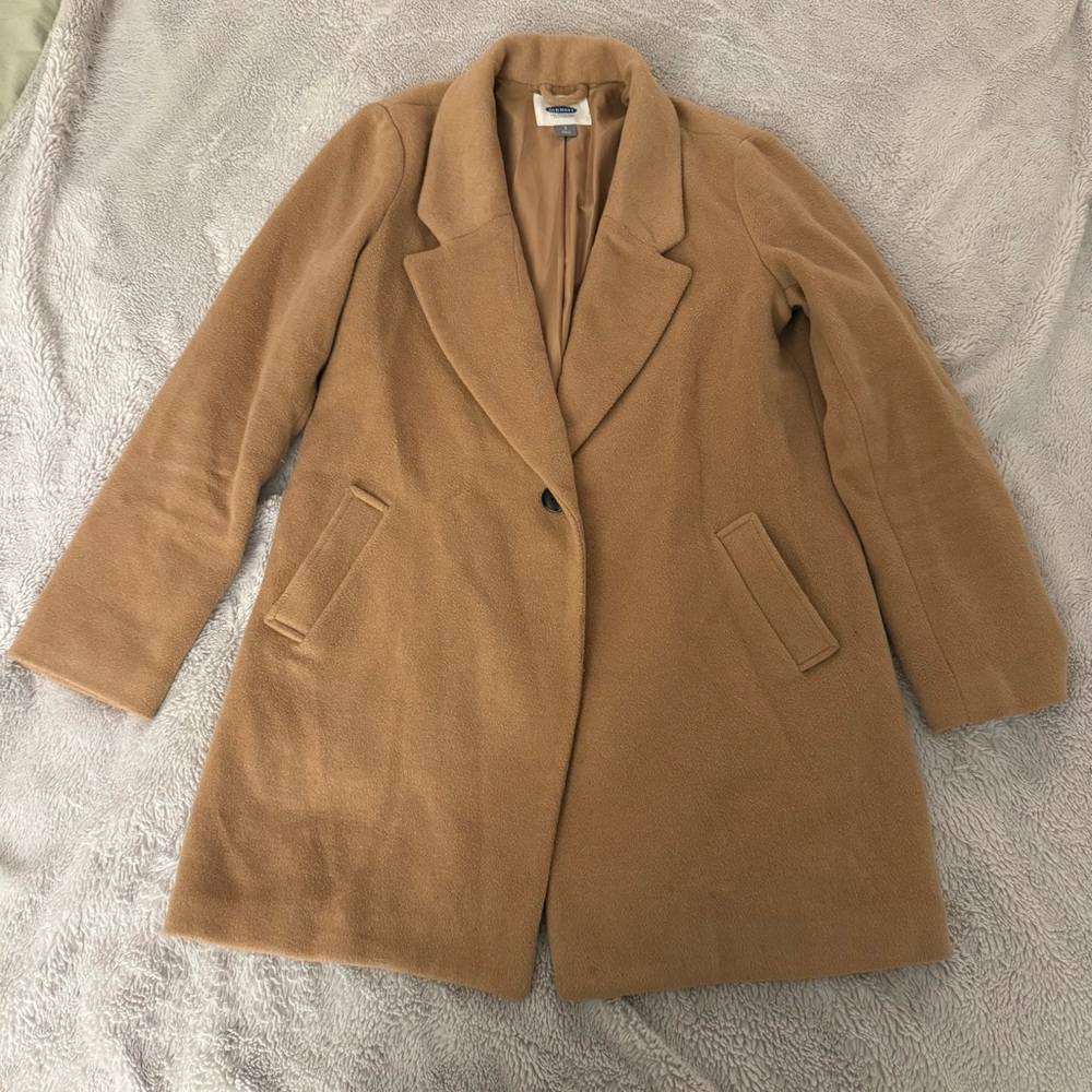 Old Navy Camel “Wool” Coat